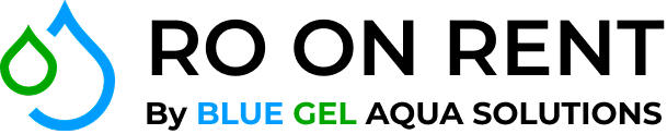 RO on Rent by Blue Gel Aqua Solutions logo